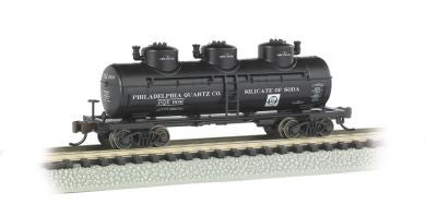 N 40' 3-Dome Tank Car Philadelphia Quartz Co.