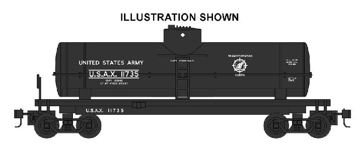HO 40' Single Dome Tank Car US Army