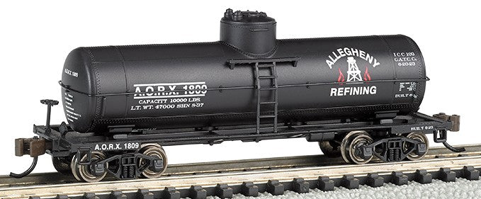 N ACF 36.5' 10,000 Gal. Single Dome Tank Car Allegheny Refining