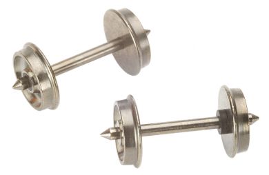 HO 36" Flat Back Wheel Sets (12/cd)