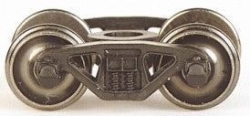 HO Barber Bettendorf Friction Bearing Trucks w/Metal Wheels (1pr)