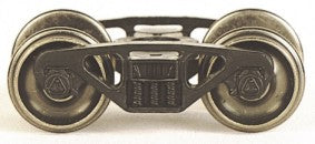 HO Barber S2 100-Ton Roller Bearing Trucks w/Metal Wheels (1pr)