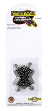 HO 60 Degree Crossing Nickel Silver Track (1/Cd)