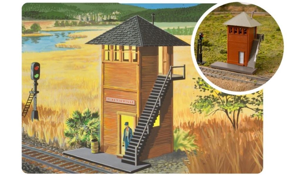 HO Switch Tower Kit 75th Anniversary