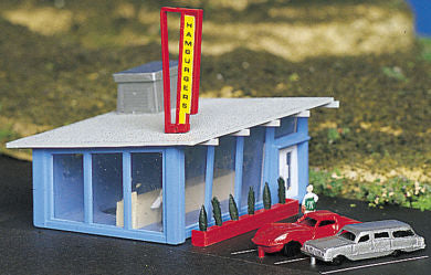 N Drive-In Hamburger Stand Built-Up