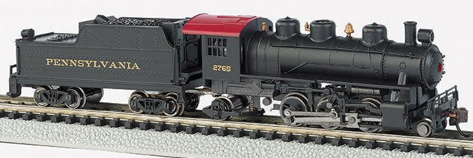 N Prairie 2-6-2 Steam Locomotive & Tender Pennsylvania