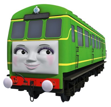 HO Thomas & Friends Daisy Diesel Locomotive w/Moving Eyes