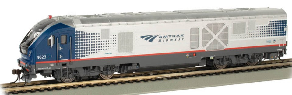N Siemens SC44 Charger Diesel-Electric Locomotive DCC WowSound Amtrak Midwest #4623
