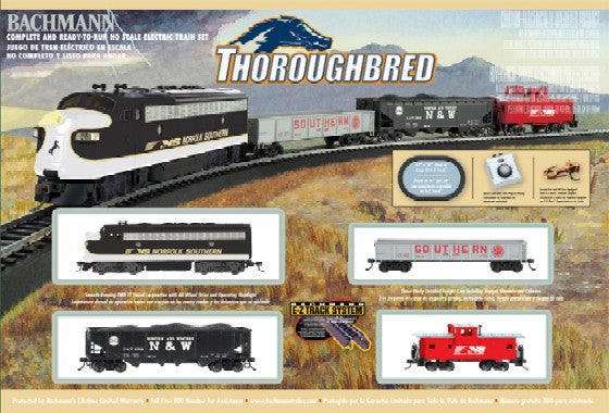 HO Thoroughbred Train Set