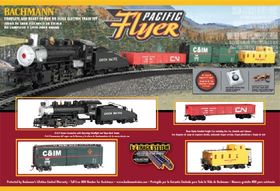 HO Pacific Flyer Train Set