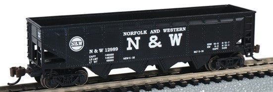 N 40' Quad Hopper Norfolk & Western #12989