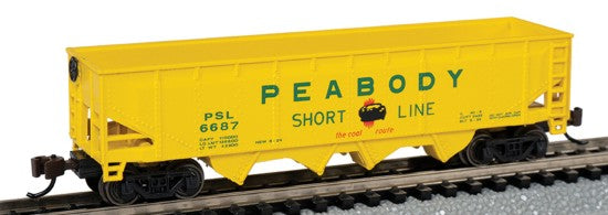 N 40' Quad Hopper Peabody Coal Company #6687