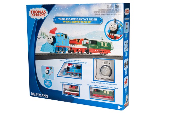 HO Thomas & Friends Thomas Saves Santa's Sleigh Train Set
