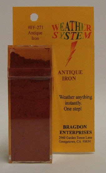 2oz Antique Iron Weathering Powder