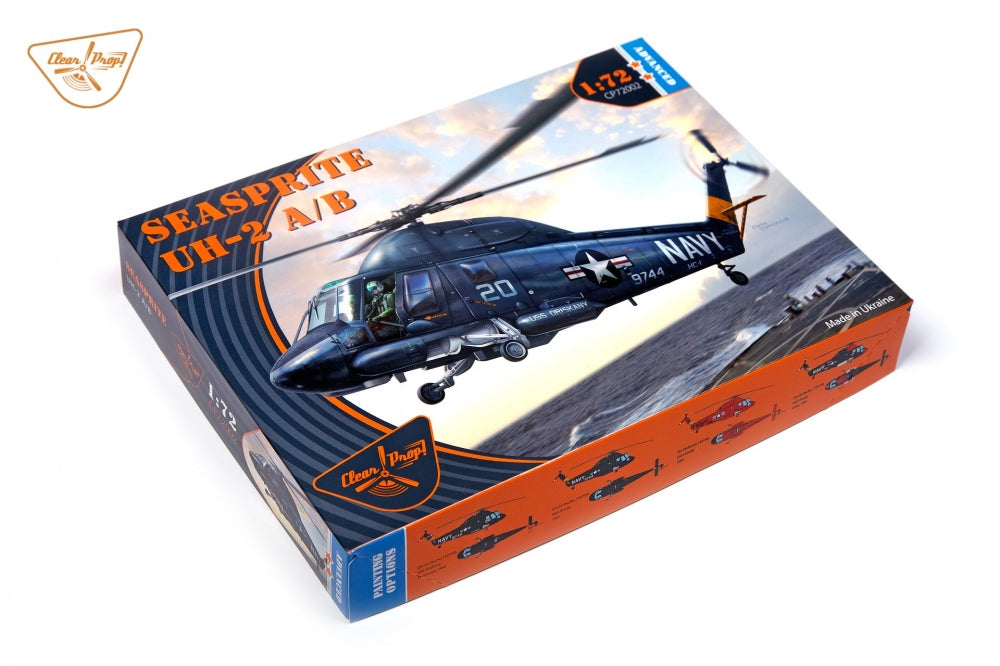 1/72 UH2A/B Seasprite USN Helicopter (Advanced)