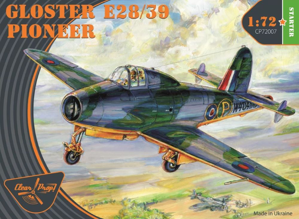 1/72 Gloster E28/39 Pioneer RAF Jet (Starter)