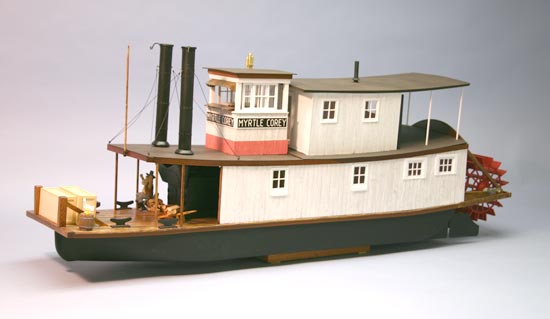 38" Myrtle Corey Memphis River Towboat Kit (1/20)
