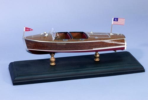 9-1/2" 1940 Chris Craft 19' Barrel Back Boat Laser Kit (1/24)