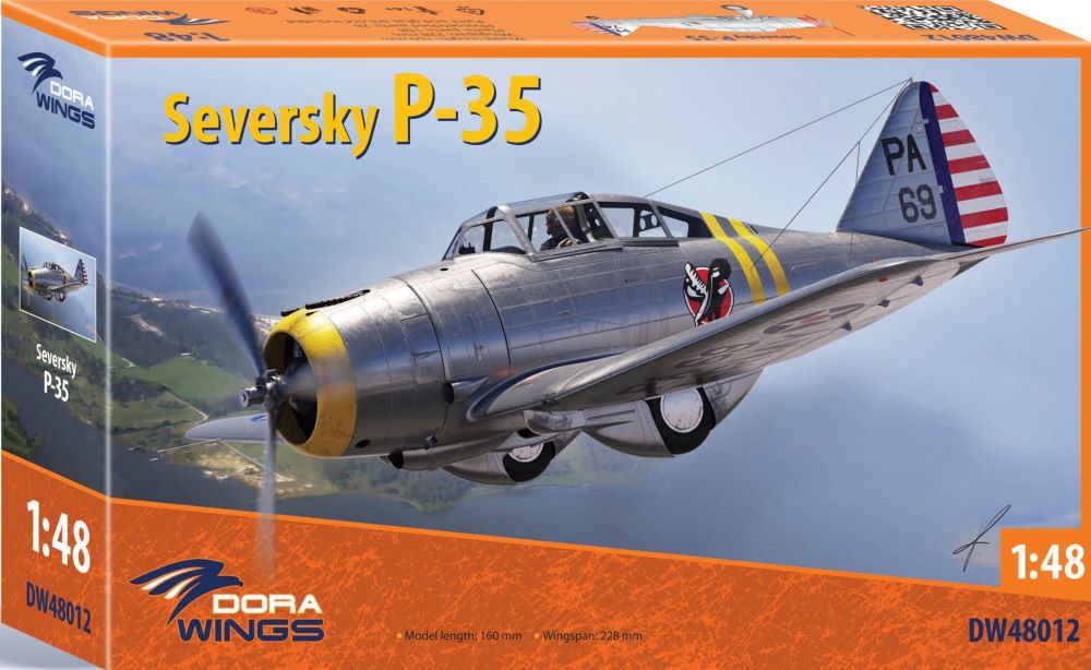 1/48 Seversky P35 Fighter