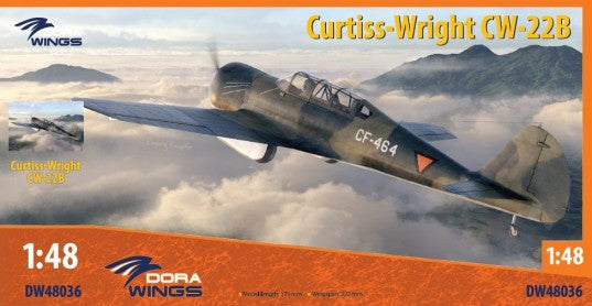 1/48 Curtiss Wright CW22B Advanced Trainer Aircraft