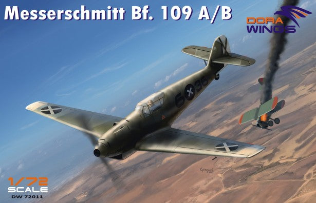 1/72 Messerschmitt Bf109A/B Legion Condor Aircraft