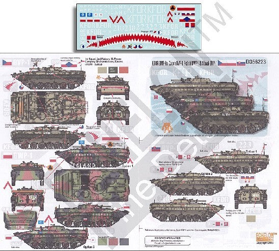1/35 KFOR BMP1s: Czech BVP1, Polish BWP1 & Solvak BVP1
