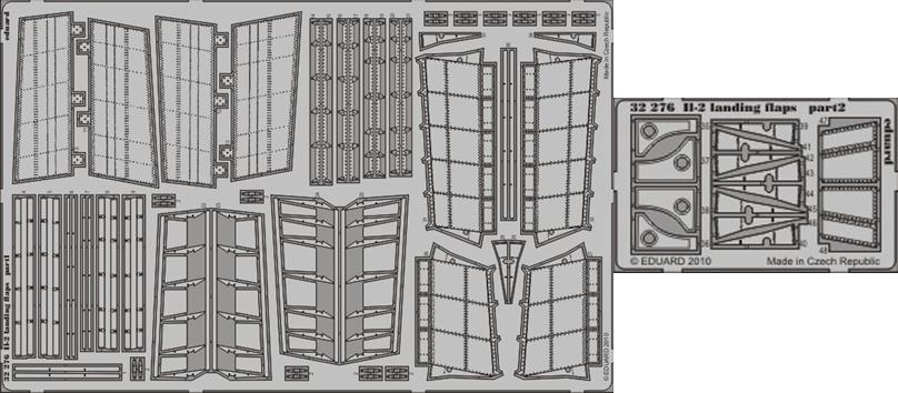 1/32 Aircraft- IL2 Landing Flaps for HBO (D)