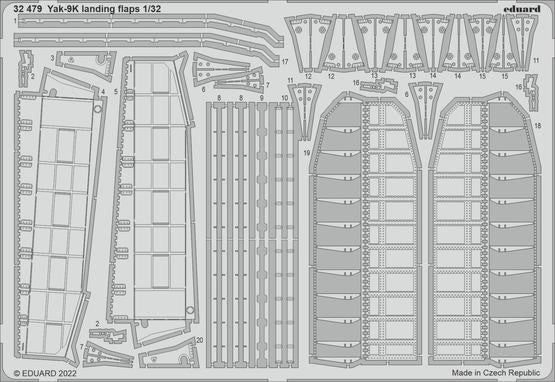 1/32 Aircraft- Yak9K Landing Flaps for ICM