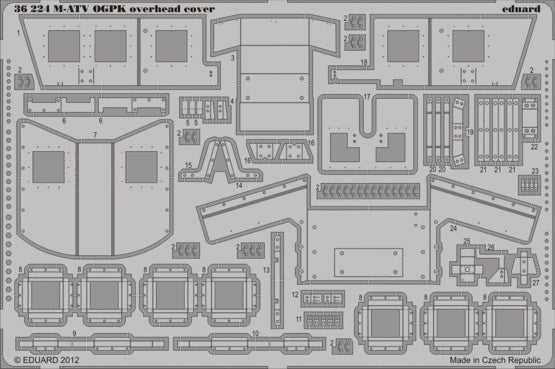 1/35 Armor- M-ATV OGPK Overhead Cover for KIN (D)