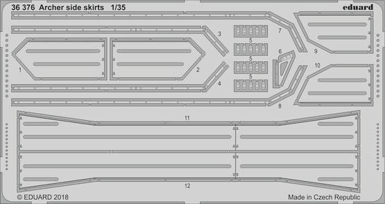 1/35 Armor- Archer Side Skirts for TAM(D)