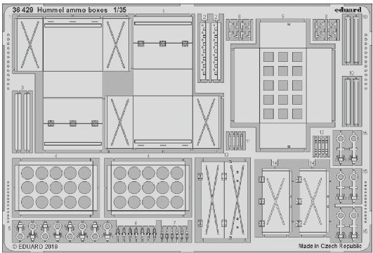 1/35 Armor- Hummel Ammo Boxes for TAM(D)