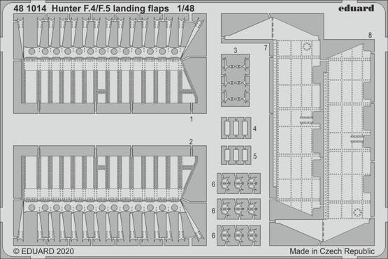 1/48 Aircraft- Hunter F4/F5 Landing Flaps for ARX(D)