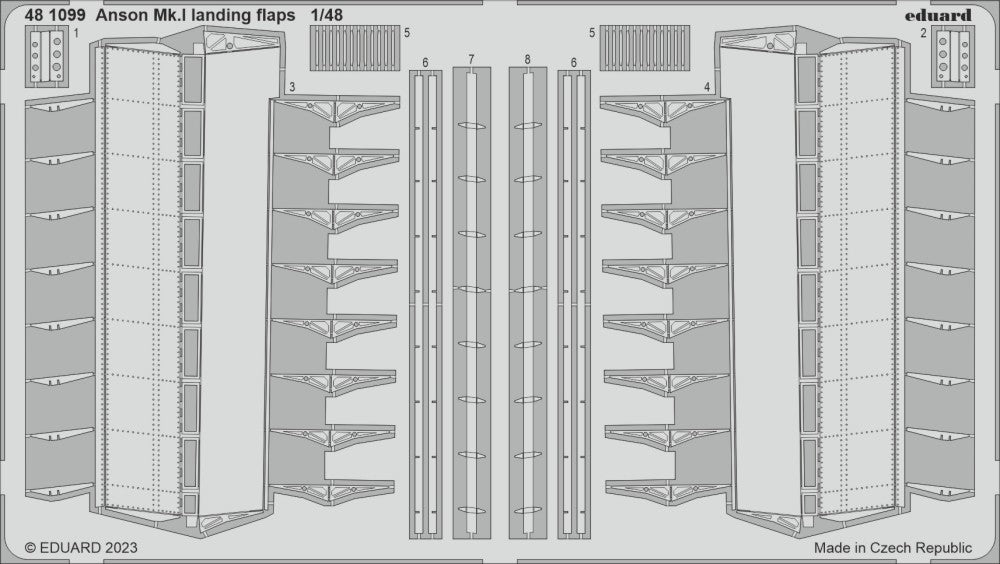 1/48 Aircraft- Anson Mk I Landing Flaps for ARX