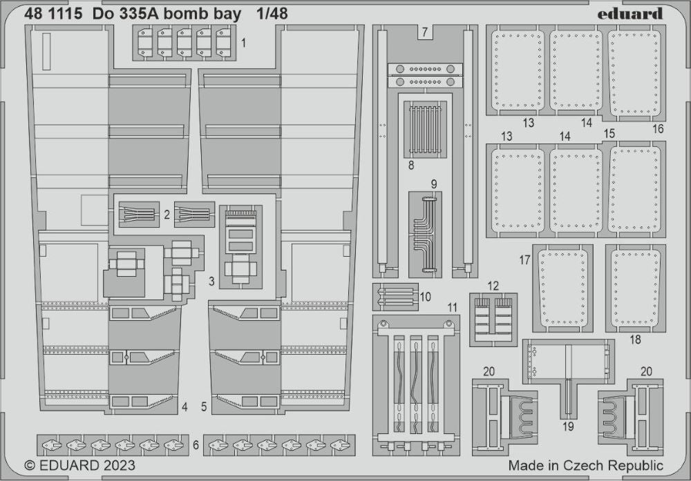 1/48 Aircraft- Do335A Bomb Bay for TAM