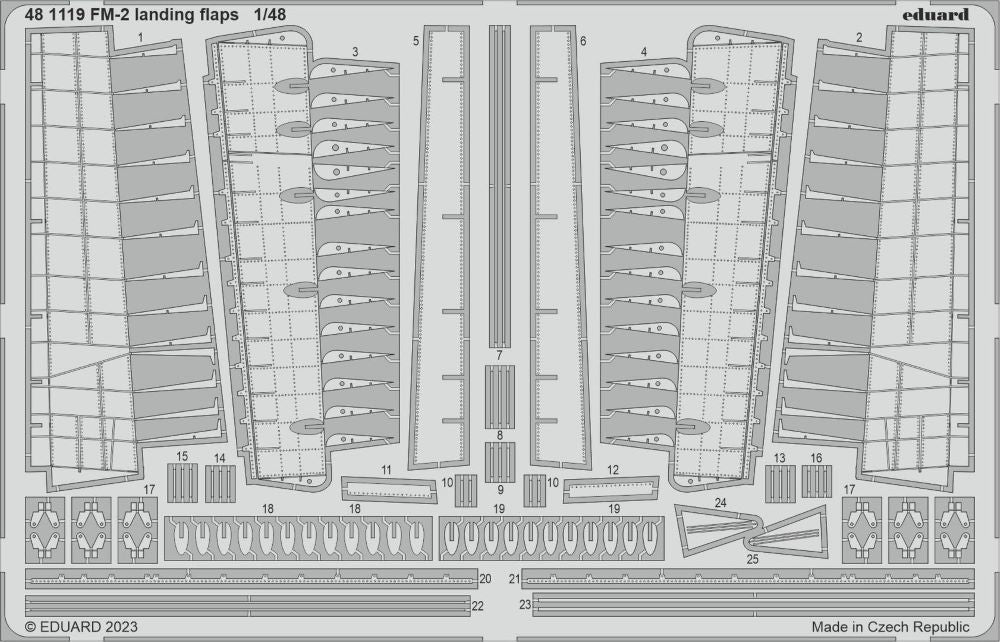 1/48 Aircraft- FM2 Landing Flaps for EDU