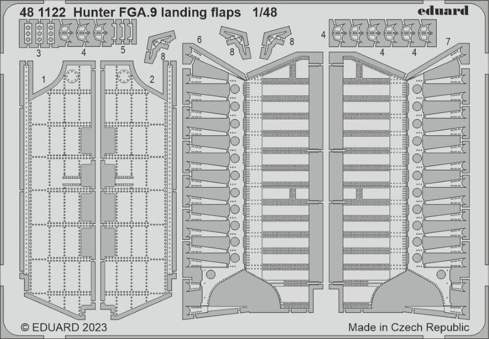 1/48 Aircraft- Hunter FGA9 Landing Flaps for ARX