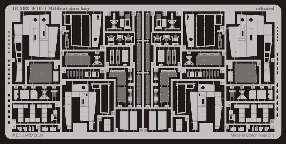 1/48 Aircraft- F4F4 Wildcat Gun Bay for HBO (D)