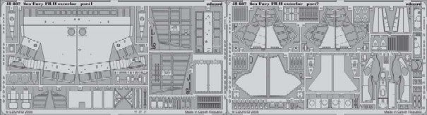 1/48 Aircraft- Sea Fury FB II Exterior for TSM (D)