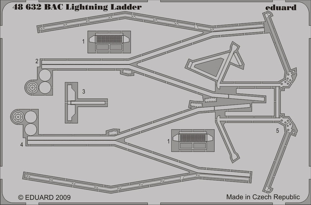 1/48 Aircraft- BAC Lightning Ladder for ARX & EDU (D)