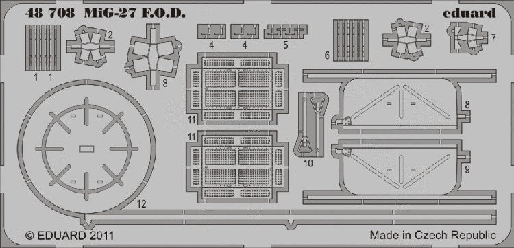 1/48 Aircraft- MiG27 F.O.D. for ITA (D)