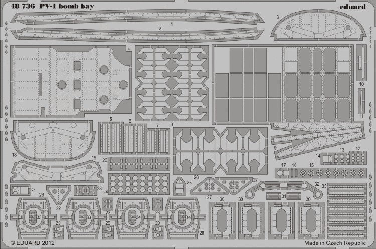 1/48 Aircraft- PV1 Bomb Bay for RMX (D)