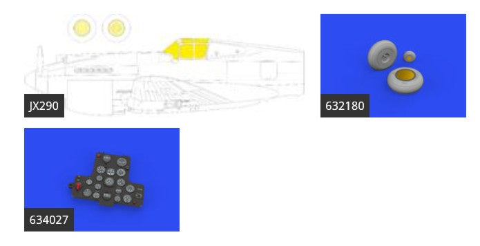 1/32 Aircraft- Hawk 81A2 LooKplus for LNR (Mask, Photo-Etch & Resin)