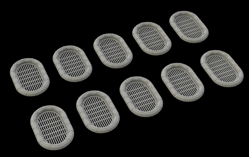 1/350 Ship- Carley Float Type 2 for Sixty People (Resin)