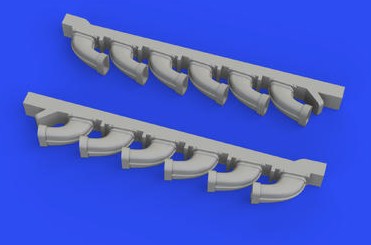 1/72 Aircraft- S199 Exhaust Stacks for EDU (Resin)