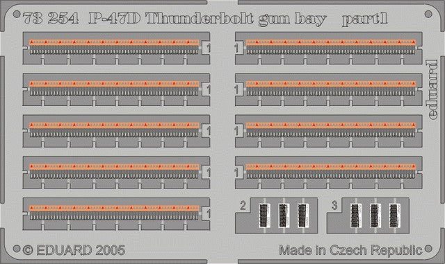 1/72 Aircraft- P47D Thunderbolt Gun Bay for TAM (Painted) (D)