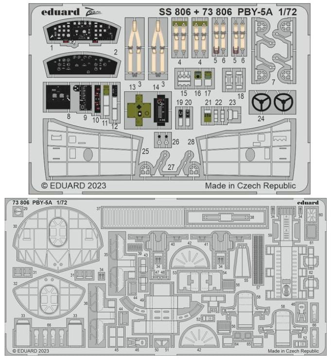 1/72 Aircraft- PBY5A for ACY & HOBBY 2000 (Painted)