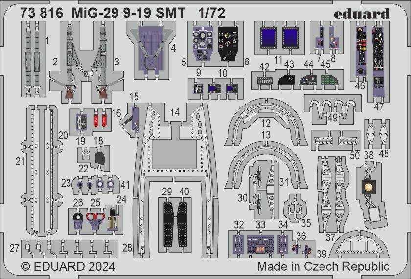 1/72 Aircraft- MiG29SMT 9-19 for LNR (Painted)