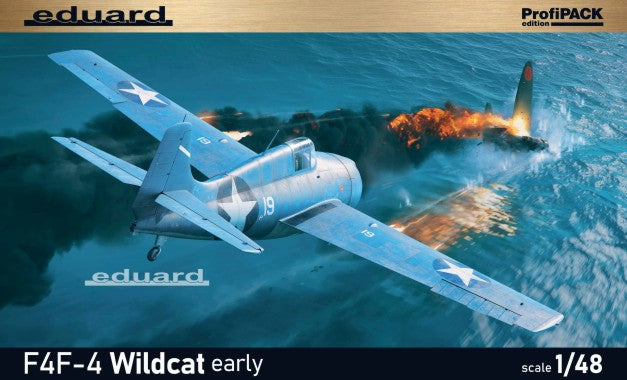 1/48 F4F4 Wildcat Early US Fighter (Profi-Pack Plastic Kit)