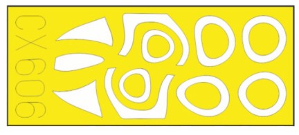 1/72 Mask Aircraft- A4E for FJM & Hobby 2000