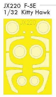 1/32 Mask Aircraft- F5E for KTYD)